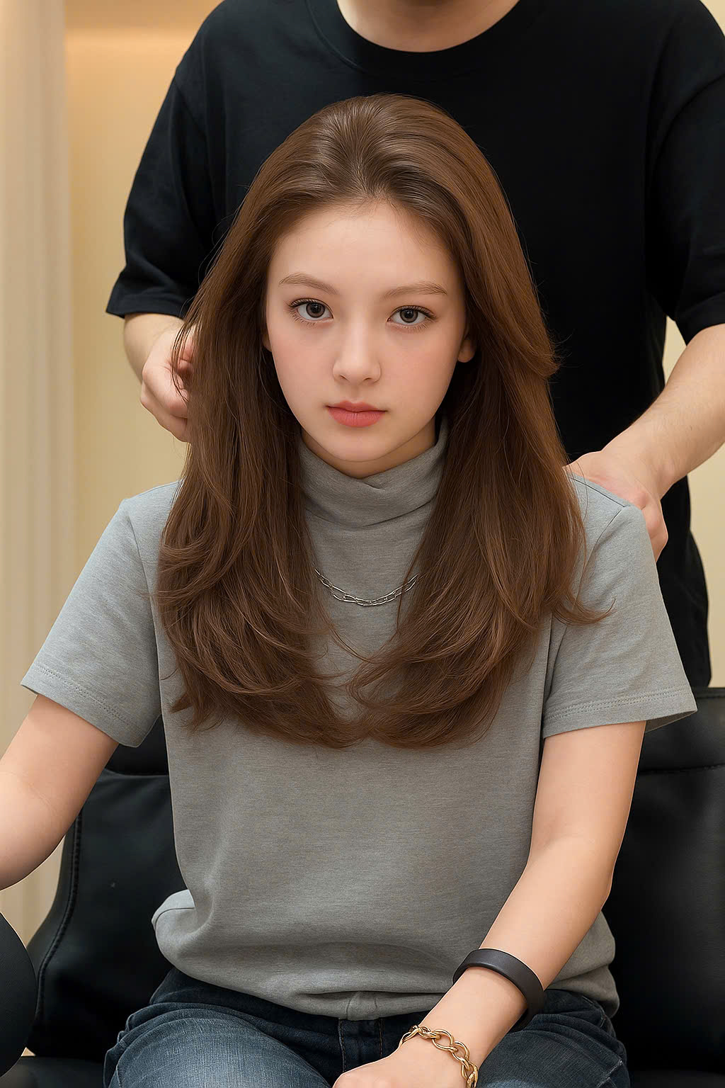 tóc mỏng nên làm gì để trông dày hơn - The One Hair Salon