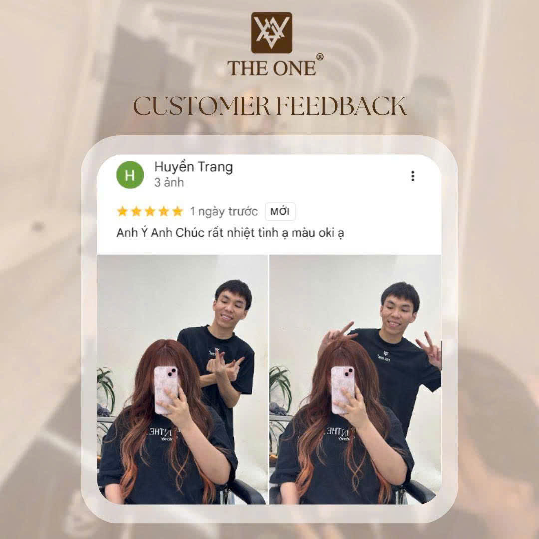 nhuộm tóc tại nhà và tại salon - The One Hair Salon