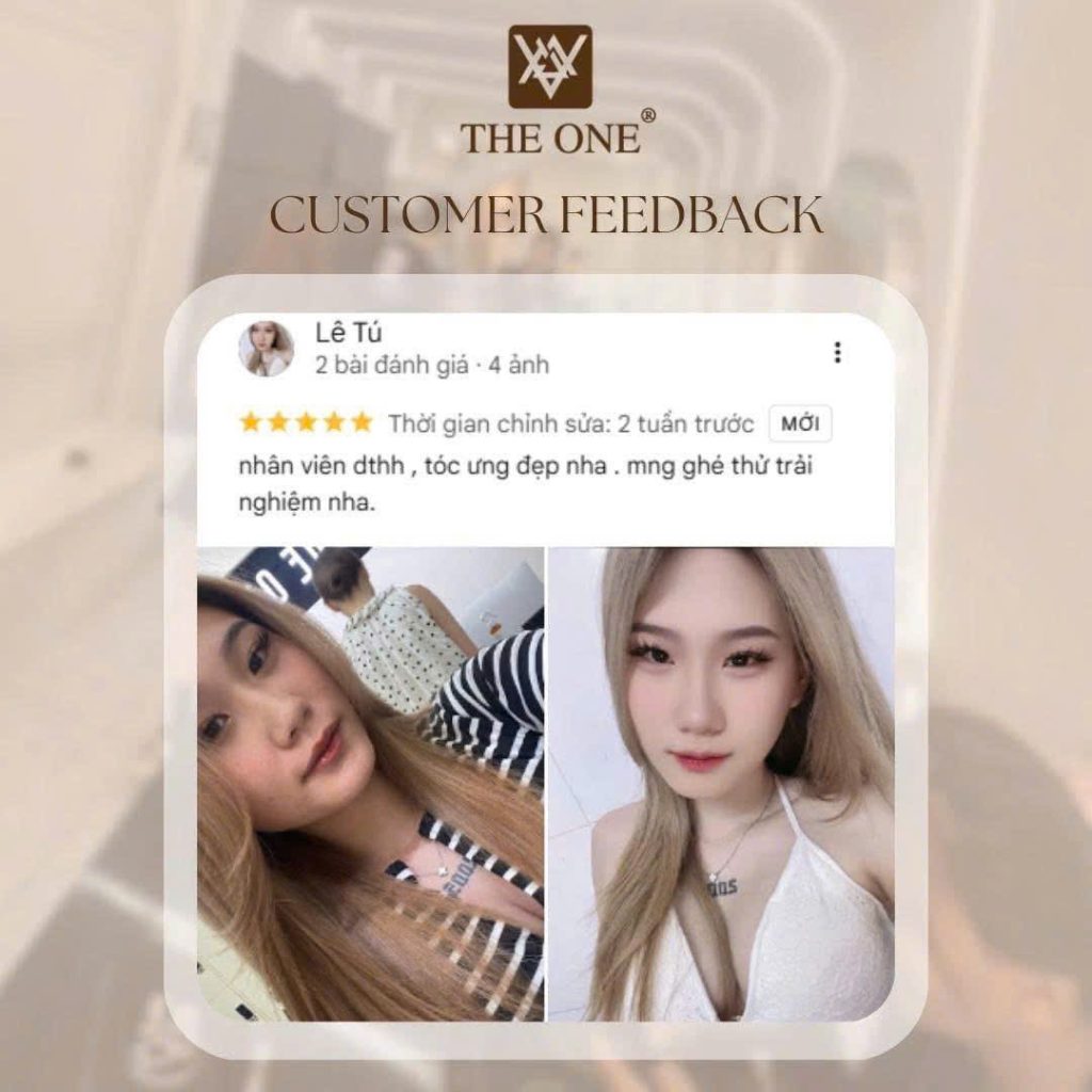 Mẫu tóc đẹp tại The One Hair Salon