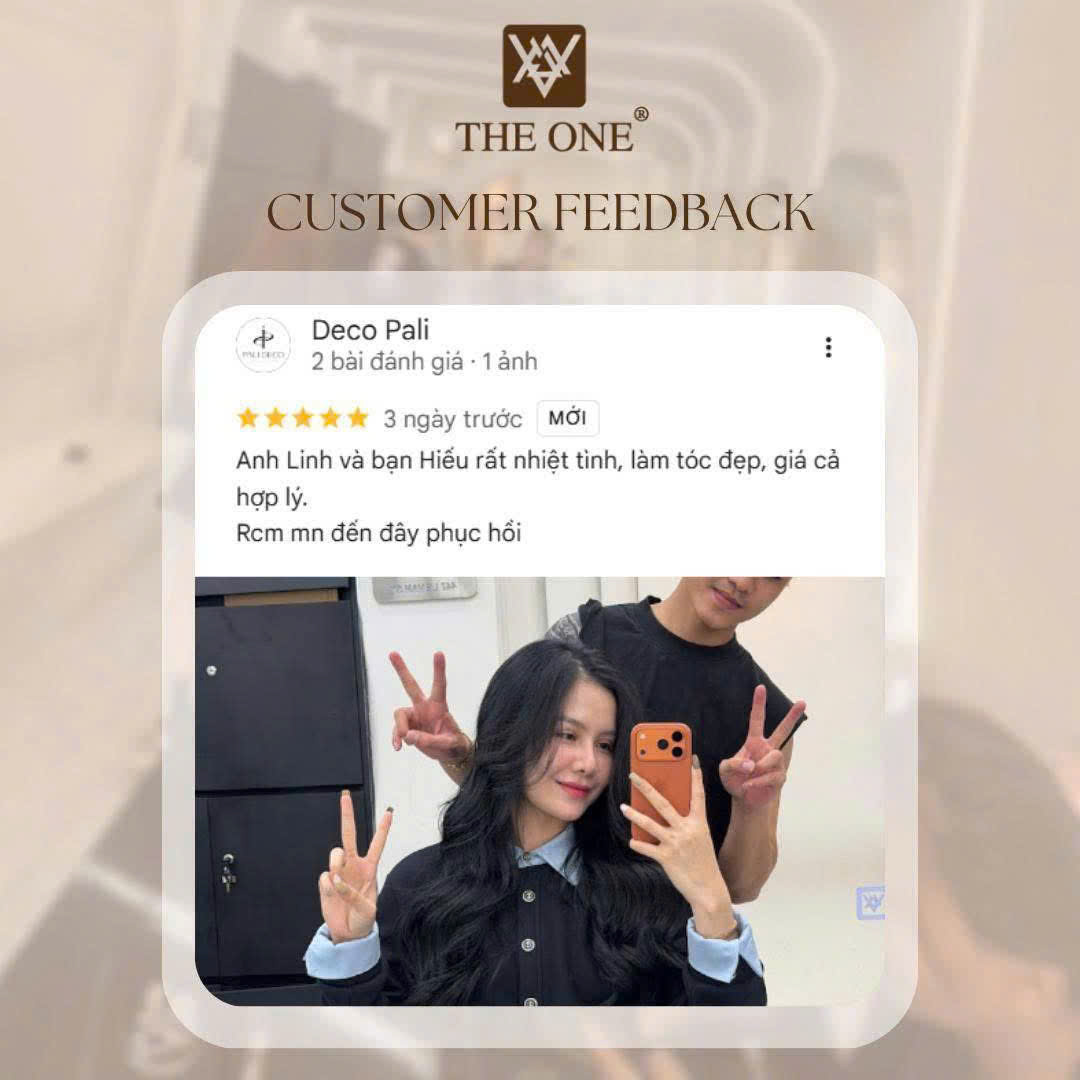 nhuộm tóc tại nhà và tại salon - The One Hair Salon