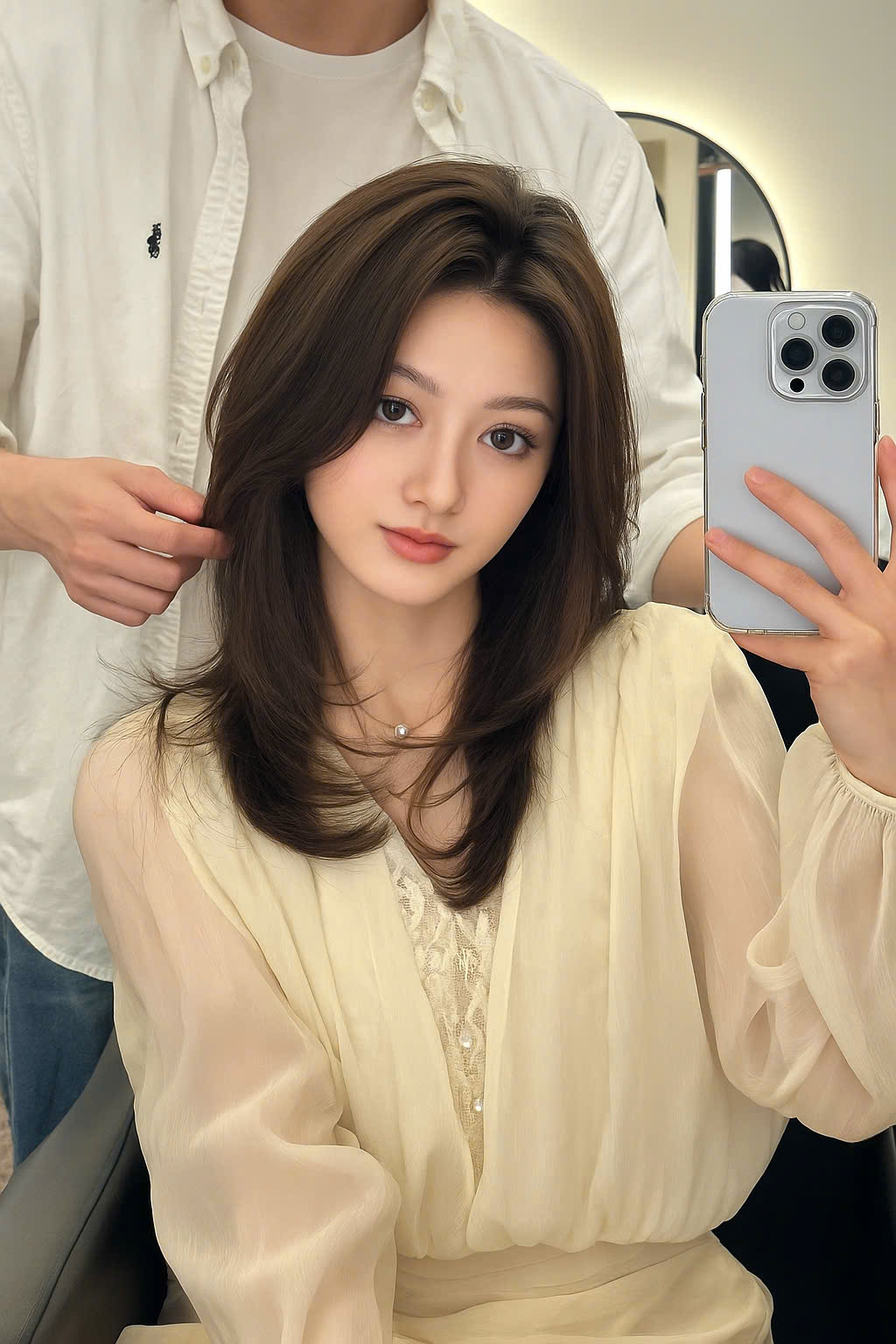 tóc mỏng nên làm gì để trông dày hơn - The One Hair Salon