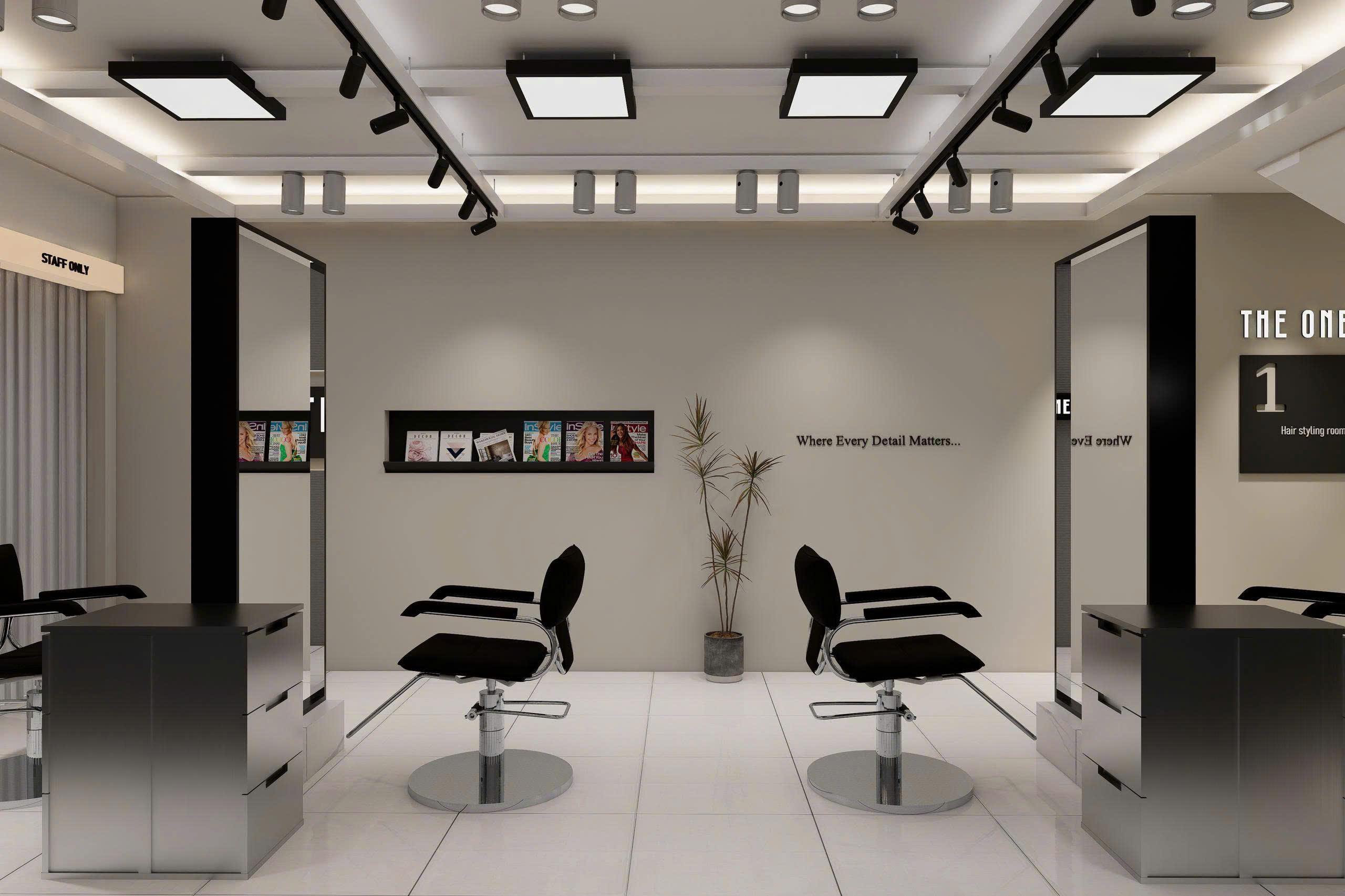 uốn mái bay giữ nếp - The One Hair Salon