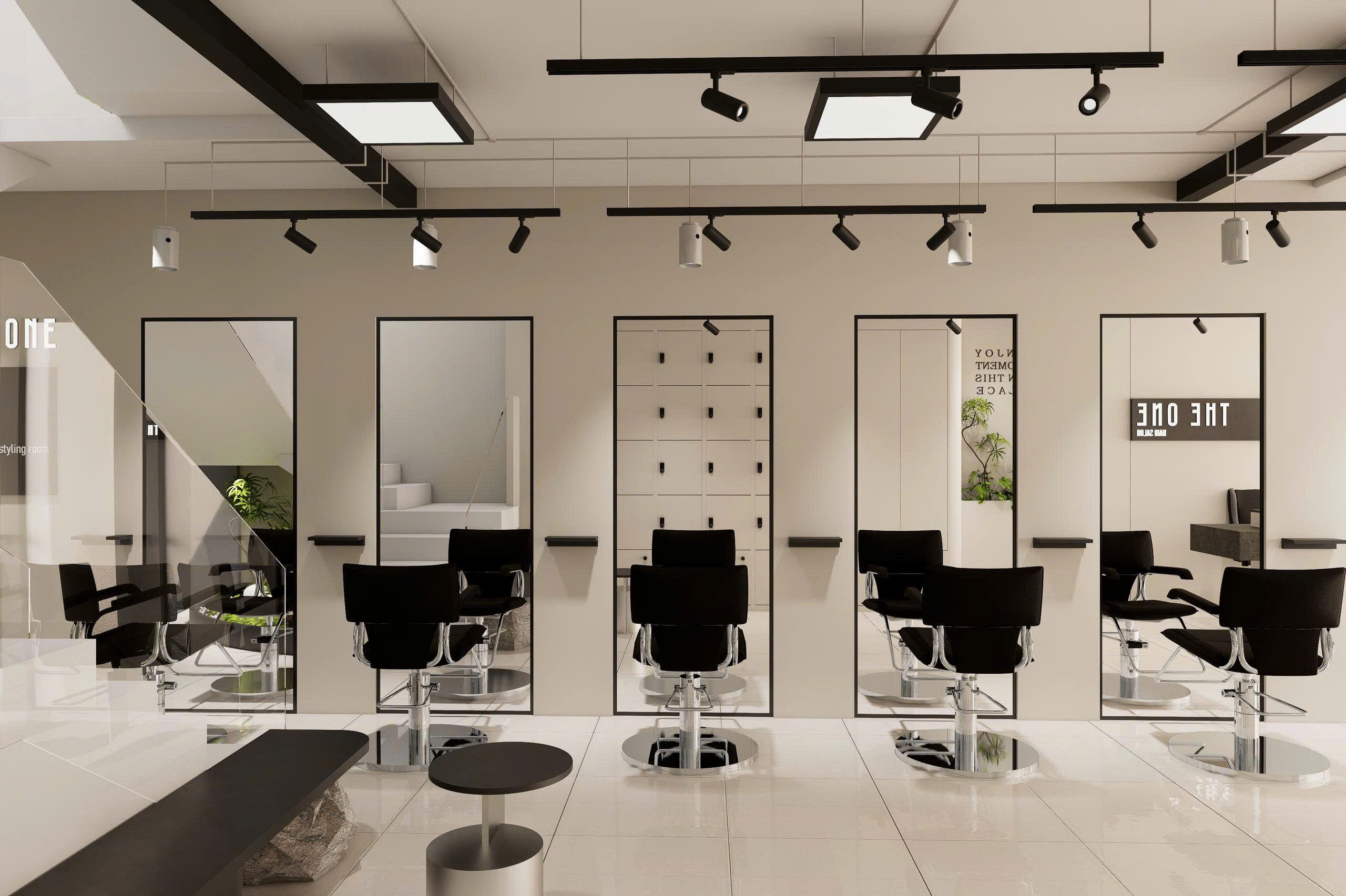 Màu thời trang xanh tím hồng - The One Hair Salon