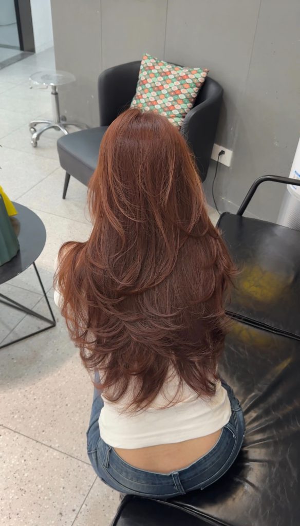 Màu nhuộm không tẩy đẹp tại The One Hair Salon